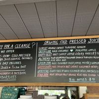 Organic cold pressed juices - love the Stay Zen! 🩷  at Zen Bar in Davie