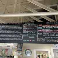 Smoothie and bowl menu 🩵💚🩷💛🧡  at Zen Bar in Davie