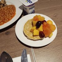 Pancakes at Travelodge London Bethnal Green in London