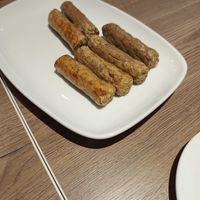 Cumberland sausages at Travelodge London Bethnal Green in London