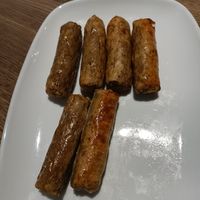 Vegan sausage at Travelodge London Bethnal Green in London