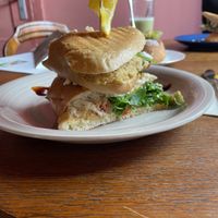 Veganes Panini  at Wunschlos Gluecklich in Wurzburg