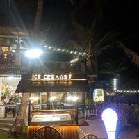 Vegan Ice cream cart at the doctor's house at Wafflecreamery Vegan Gelato Ice Cream in Matara