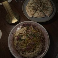 Whipped Hummus  at The Mez Club in Byron Bay