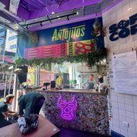 Antojitos food stall  at Antojitos Mexican Street Food in Edinburgh