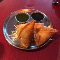 vegetable samosas at Namaste Shangri-la in Anchorage
