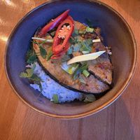 Fish in clay  at Rau&La in Warsaw
