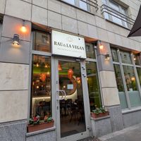 Outside at Rau&La in Warsaw