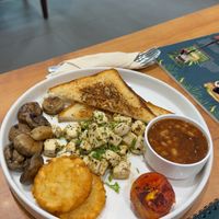 Vegan breakfast   at The Caffeine Baar Cafe - Church Street in Bengaluru