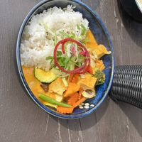 Mango curry with tofu  at Saigon in Sachsen