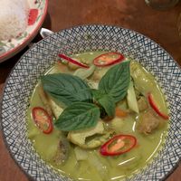Green curry at Sassy Sea Thai food Restaurant in Krabi