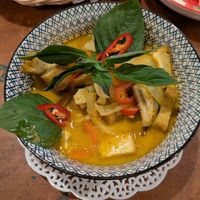 Thai curry at Sassy Sea Thai food Restaurant in Krabi