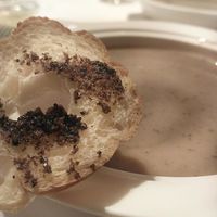 Cream of Black Truffle Soup at Sufood 舒果 in Central Singapore
