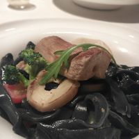 Wild Mushroom Charcoal Tagliatelle at Sufood 舒果 in Central Singapore