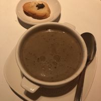 Truffle signature soup at Sufood 舒果 in Central Singapore