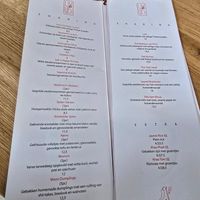 Menu shared dishes at YUSU in Ghent