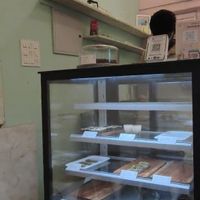 Vegan desserts area, typically full of tasty treats  at Gelato Factory - Pondicherry in Puducherry