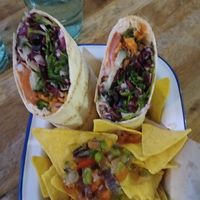 Mediterranean wrap at Belushi's Berlin (Alexanderplatz) in Berlin