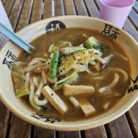 Vegetable noodle soup, tofu is included. $16 and very filling, Jan 2026. at Sia’s Kitchen in Albany
