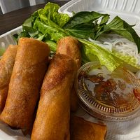 Spring Rolls with Basil, Lettuce and Noodles. at Viet808 in Honolulu