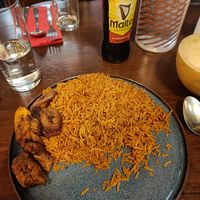 Jollof at Mama Bobo Restaurant in Belfast