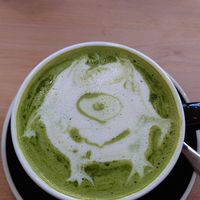 Matcha Haferlatte 😉 at Cafe Babou in Nordrhein-westfalen