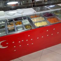 Salads and sauces (you need to ask if you want onion) at Arzum Turkish Cuisine in Wellington Region