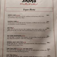 Vegan Mains at Yaya's Thai Beach Bungalow in Oslo