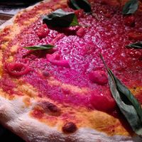 Pizza Marinara at L'Osteria Lüneburg in Niedersachsen