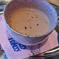 Hot chocolate  - so smooth! at Bakery Bakery in Basel-stadt