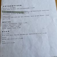 Menu  at Frajda, Pierogi in Hessen