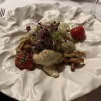 Steinpilz Tagliatelle they made vegan for me  at Restaurant Vermala Ursprung im Montafon in Vorarlberg