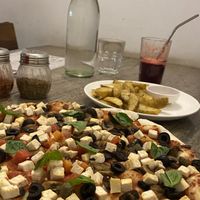 Gregg’s vegan pizza (secret pizza) 🍕   at Auro Jars Bakery & Restaurant  in Kuilapalayam