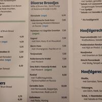 Vegan/veggie lunch and breakfast at Eetcafé De Waal in Zuid-holland