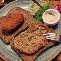Vegan croquettes at Eetcafé De Waal in Zuid-holland