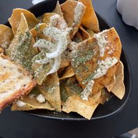 Chilaquiles😄 at Fantasma Brew Bar in Mexico City