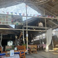 Restaurant peer side  at Peacocks Lanta  in Chang Wat Krabi