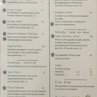 Menukaart (juli 2026) at SAM in Heemstede