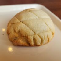 Melon bread at MERCY Vegan Bakery in Kyoto