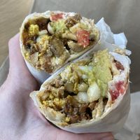 Breakfast burrito   at Vegan Street Food - SALT Market Food in Cape Town