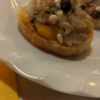 Zucca in saor at Saòr in Lombardia