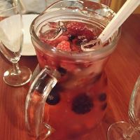 Sangría at Jardim dos Sentidos in Lisbon