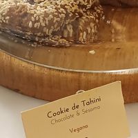Cookie vegana at Lady Babka in Catalunya