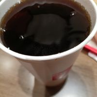Mixed drink (fanta grape, coke zero lime) at Burger King in Luton