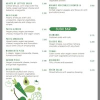 Dinner and sushi menu   at Medano Bar and Grill, by DonRos. in Baja California Sur