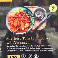 Menu at BB Vietnamese Street Food in Canterbury Region