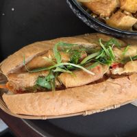 Vegan Bahn mi at BB Vietnamese Street Food in Canterbury Region