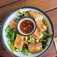 Vegetarian salad at BB Vietnamese Street Food in Canterbury Region
