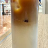Iced oat latte at Kaleidoscope in Dubai