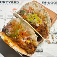 Black bean tacos  at Ziya in Dubai